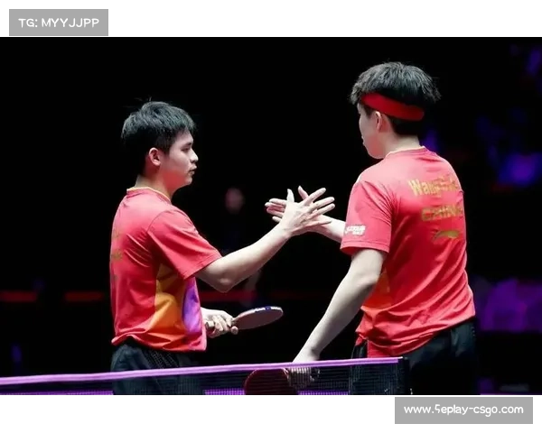 王楚钦林诗栋男双组合轻松战胜瑞典组合成功晋级八强